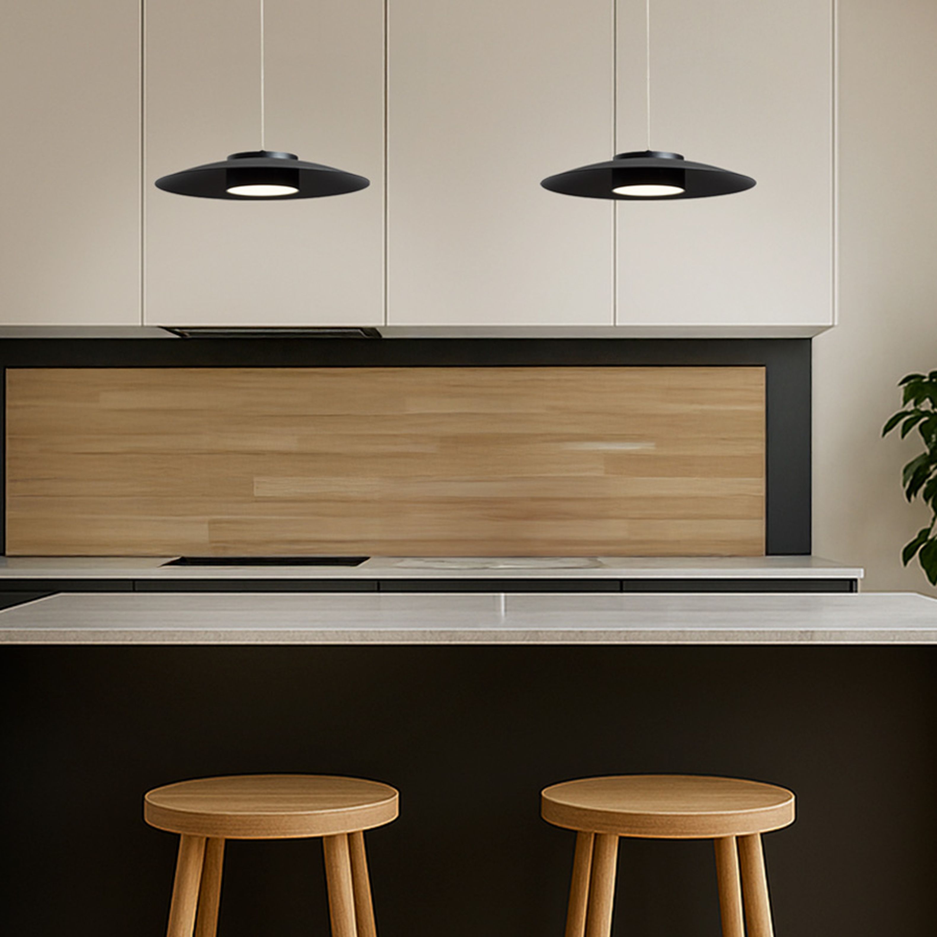 Abajur metalic independent pentru a completa lumina suspendată SFERA, SFERA 35/4 negru metal