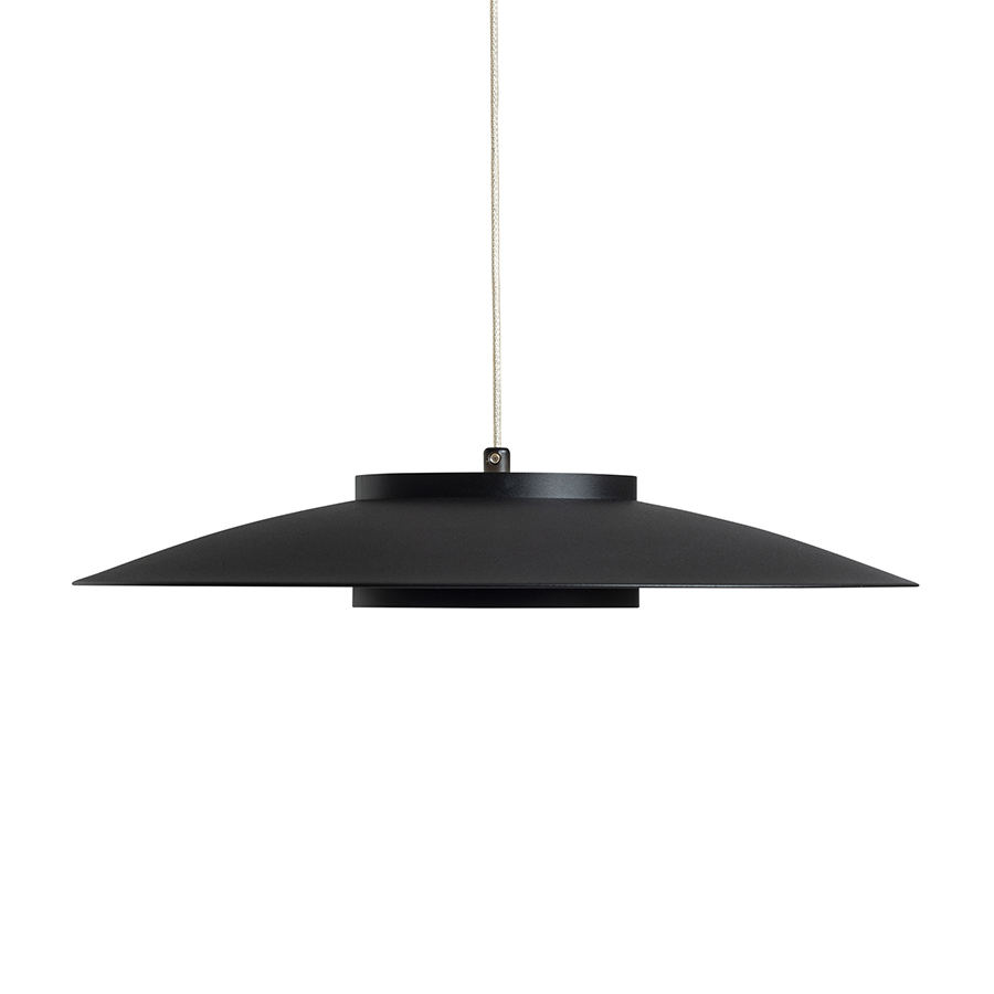 Abajur metalic independent pentru a completa lumina suspendată SFERA, SFERA 35/4 negru metal