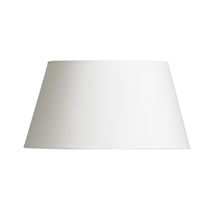 Abajur textil pentru E27, AMBITUS 46/24 suport alb max. 28W