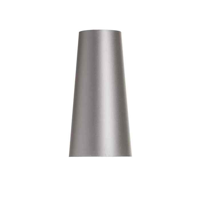 Abajur textil pentru dulie E27, CONNY 15/30 de masă Monaco porumbei gri/argintiu PVC max. 23W