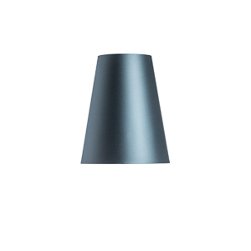Abajur textil pentru dulie E27, CONNY 25/30 de masă Monaco petrol/argintiu PVC max. 23W