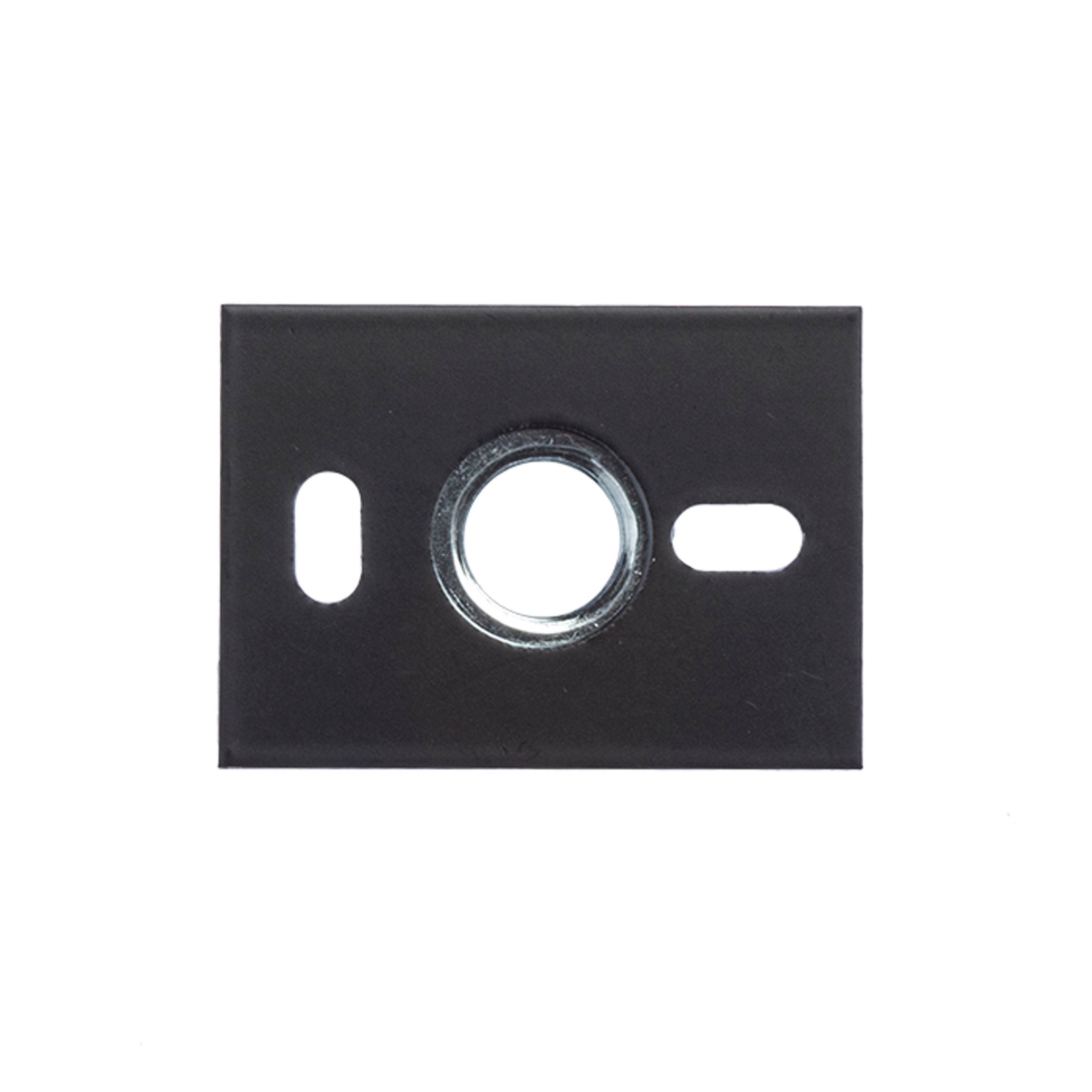 Adaptor pentru fixarea cablului suspendat, EUTRAC clapa șină cu 3-circuite negru