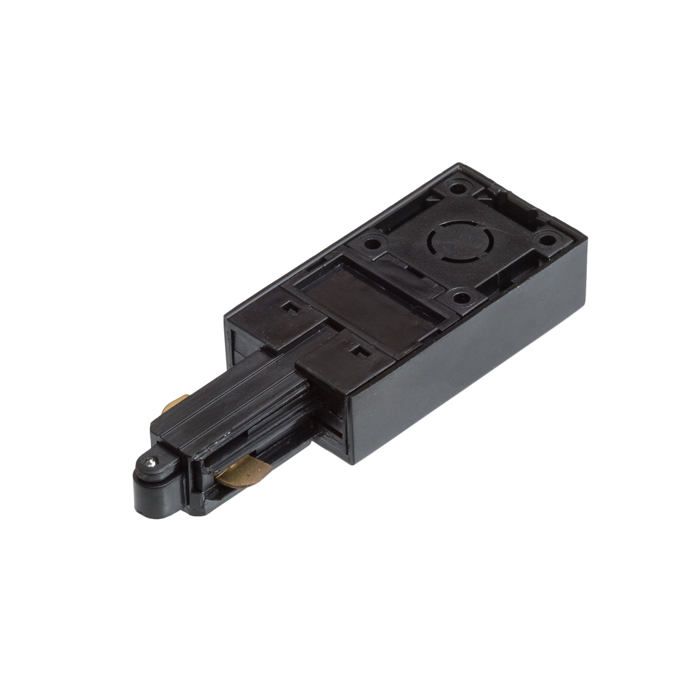 Alimentare finală pentru șină cu un singur circuit, 1F stanga negru 230V