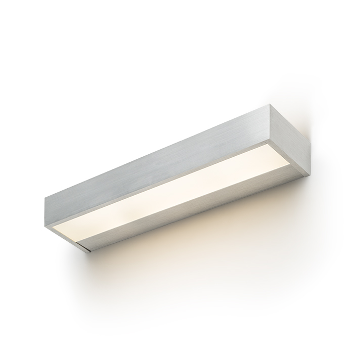 Aparat de iluminat din aluminiu cu LED-uri, montat pe perete, cu iluminare SUS / JOS în două culori, PRIO LED 62 de perete 230V 33W 3000K
