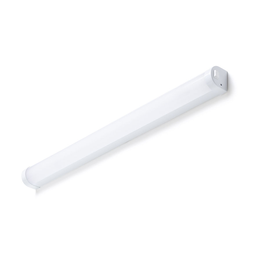 Aplica liniara cu LED-uri cu intrerupator acoperit, TONIC 60 de perete alb 230V LED 15W IP44 3000K