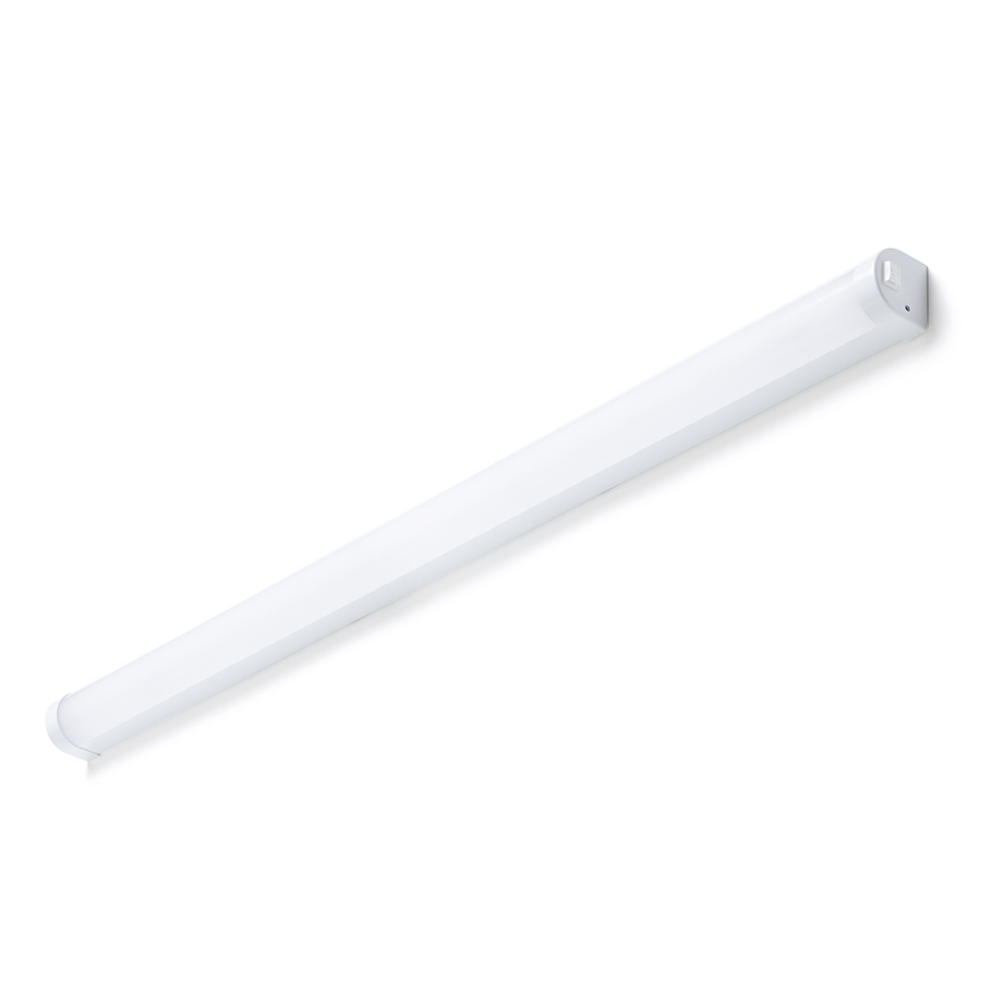 Aplica liniara cu LED-uri cu intrerupator acoperit, TONIC 90 de perete alb 230V LED 20W IP44 3000K