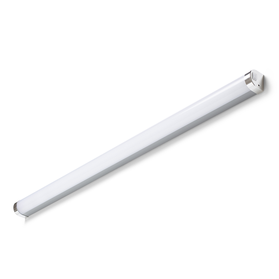 Aplica liniara cu LED-uri cu intrerupator acoperit, TONIC 90 de perete crom 230V LED 20W IP44 3000K