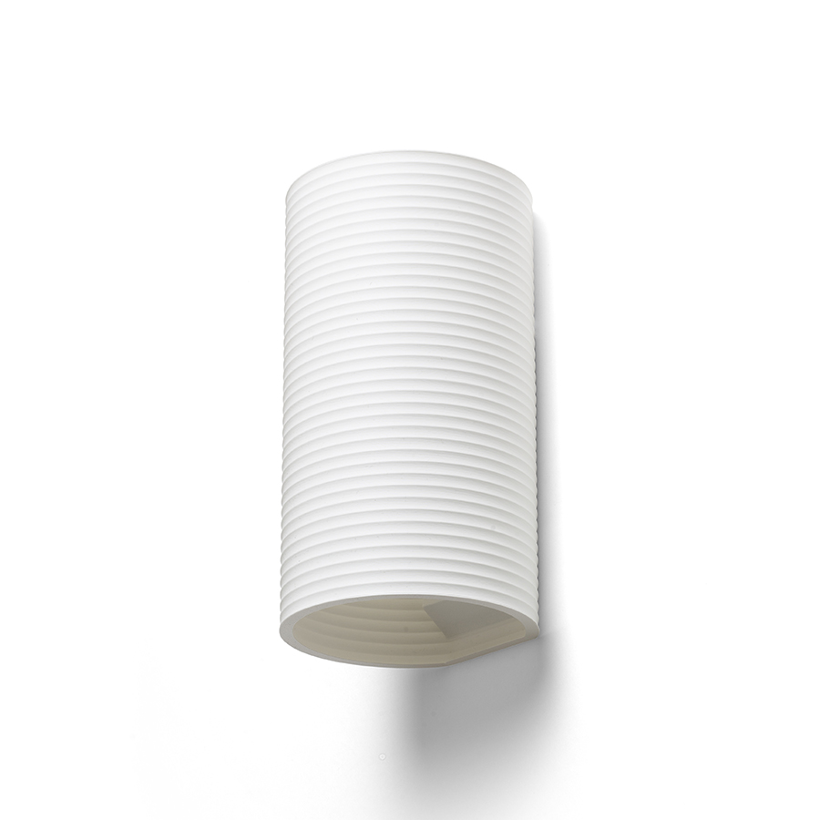O lampă de perete creată prin imprimare 3D, CALLUM RR4 250 alb Eco PLA 230V LED E27 15W