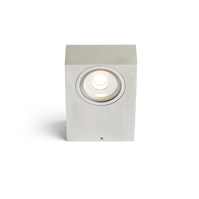 Aplica de perete cu LED integrat, potrivita pentru uz exterior si interior, KORSO I aluminiu 230V 5W 120° IP54 3000K