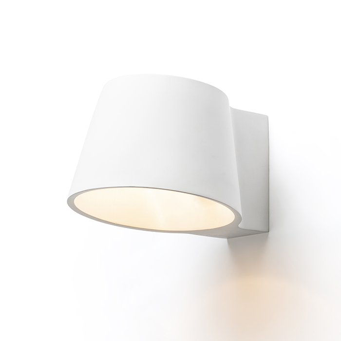 Aplică din ipsos pentru surse de lumină E14, BENITA de perete în rigips 230V LED 7W