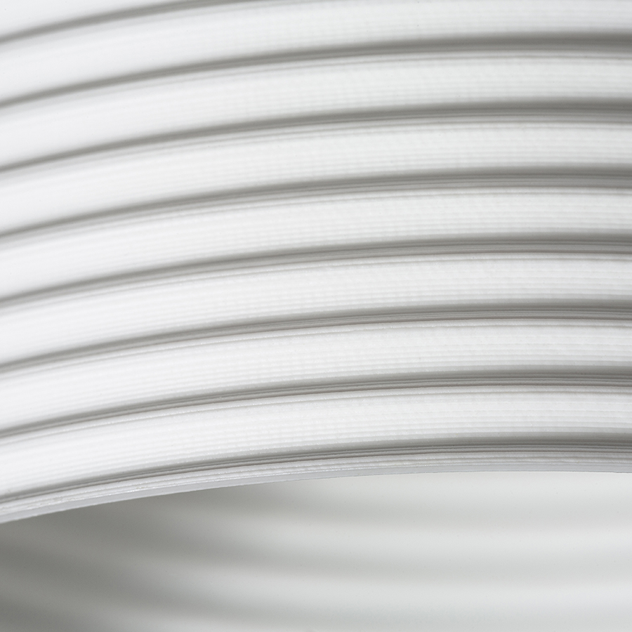 O lampa de perete creata prin imprimare 3D, GLANS RR2 150 alb Eco PLA 230V LED G9 5W