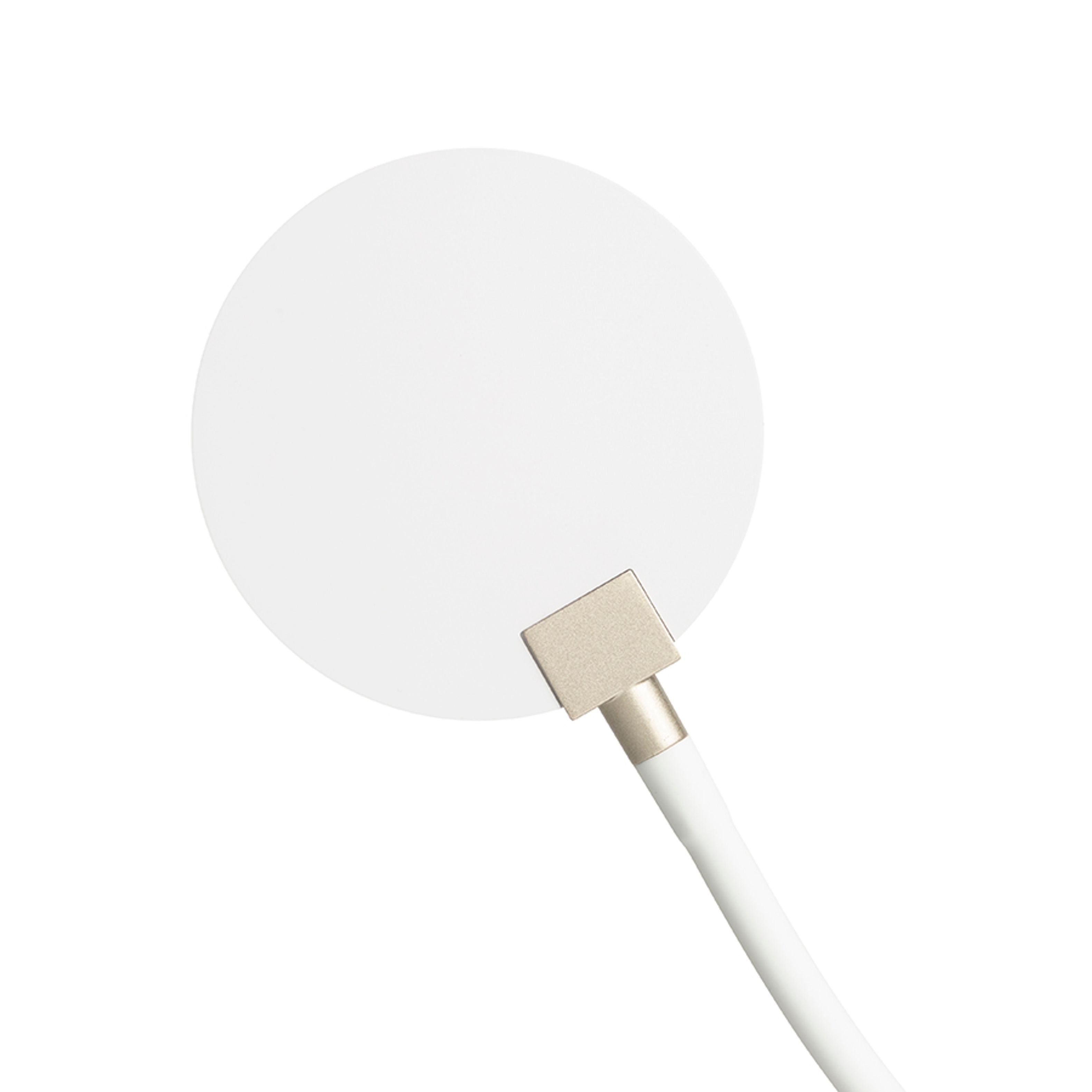 Aplica LED cu gât flexibil si reflector circular echipat cu difuzor laptos pentru iluminare slabă, CELESTE de perete alb 230V 4.8W 3000K