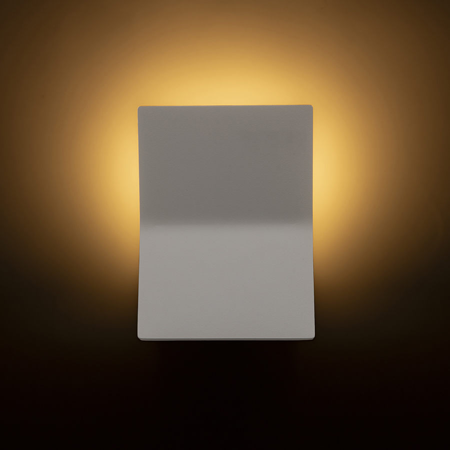 Corp de iluminat LED elegant de perete pentru iluminare indirectă, BRUXEL 12 alb 230V 6W 3000K