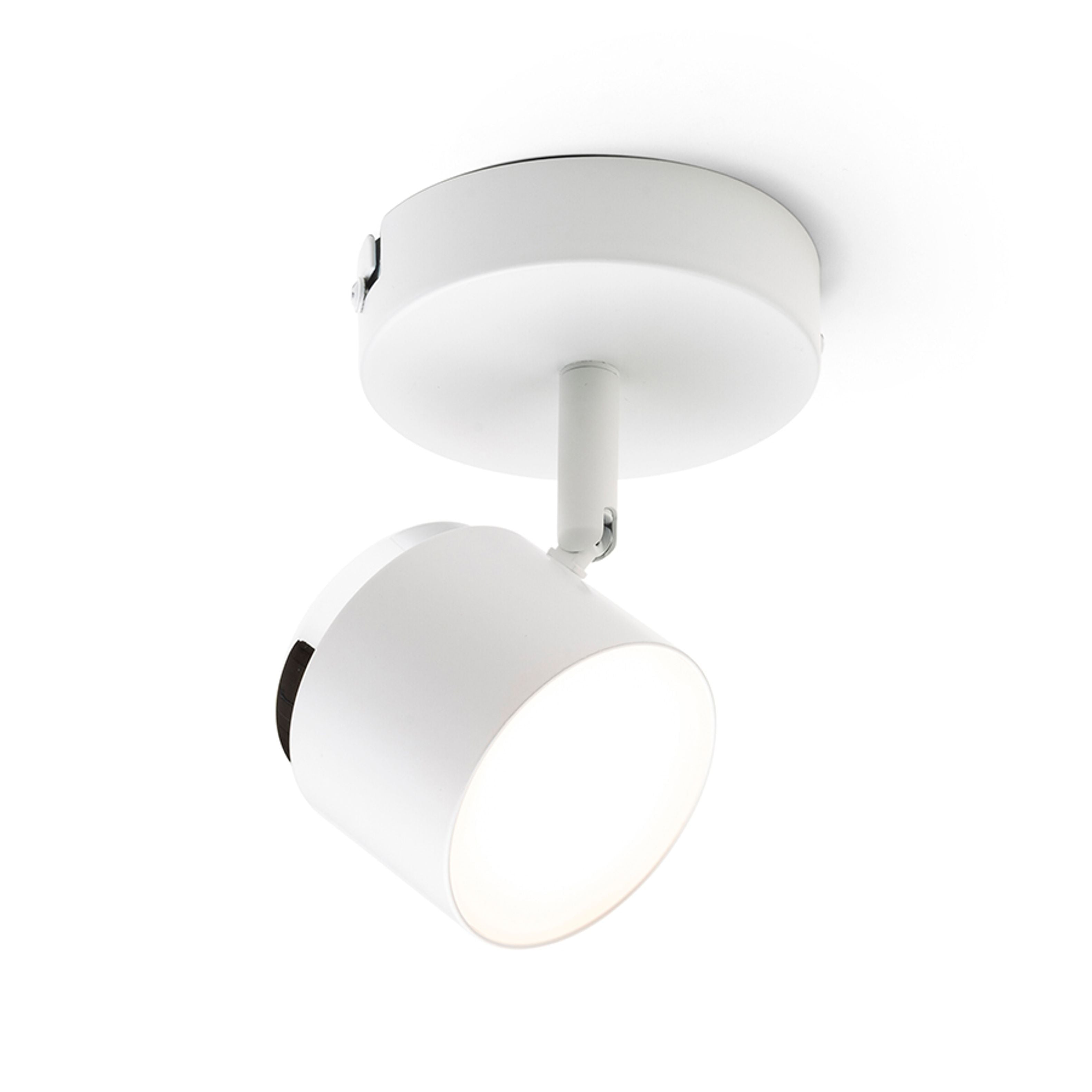 Aplica cu LED-uri cu functie de inclinare si un difuzor laptos pentru o iluminare moale si uniforma, NOVA I de perete alb crom/acrilic mat 230V LED 4.2W 3000K