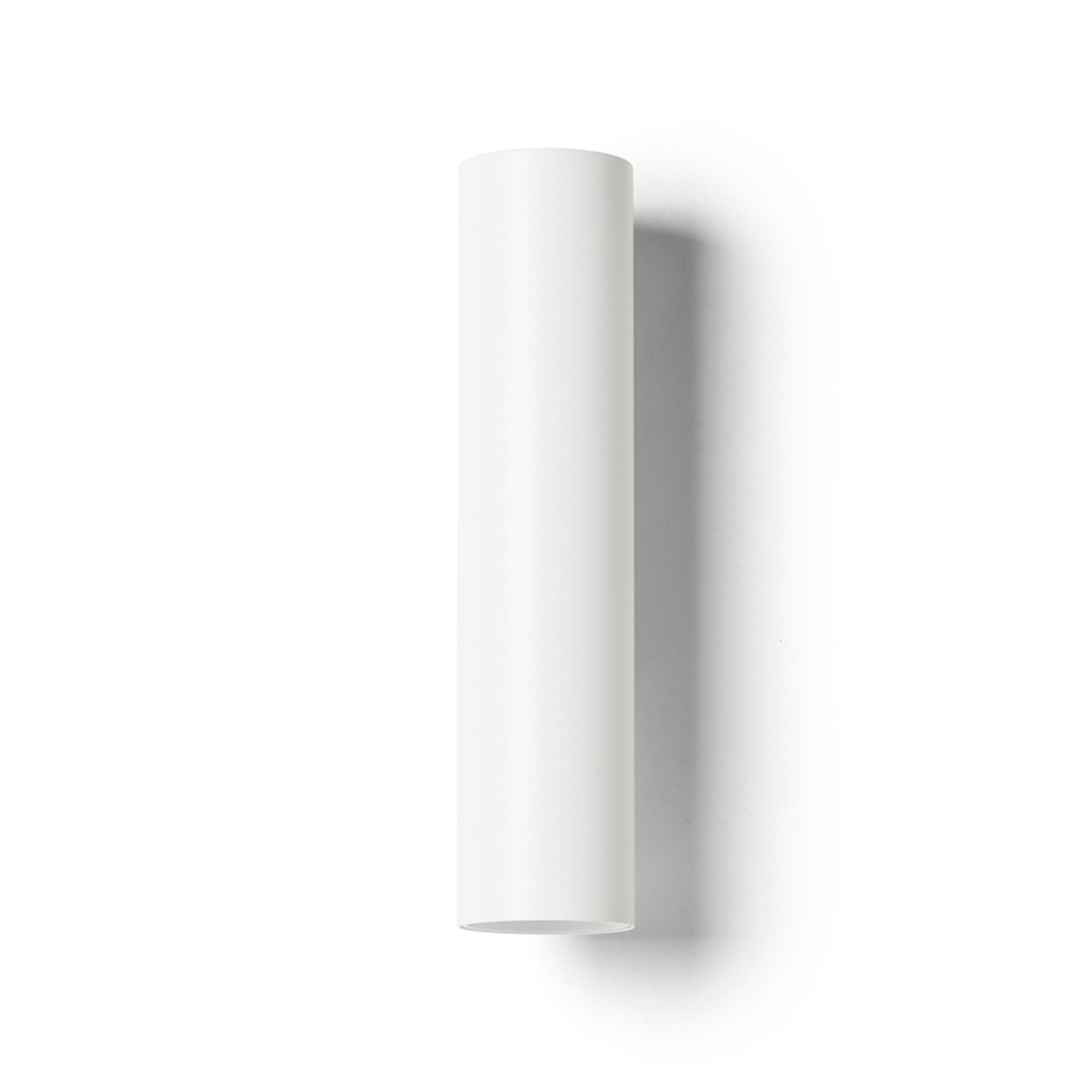 Lampa de perete cilindrică pentru uz interior cu iluminare SUS/JOS, potrivită pentru surse de, LUKE alb 230V LED GU10 2x7W