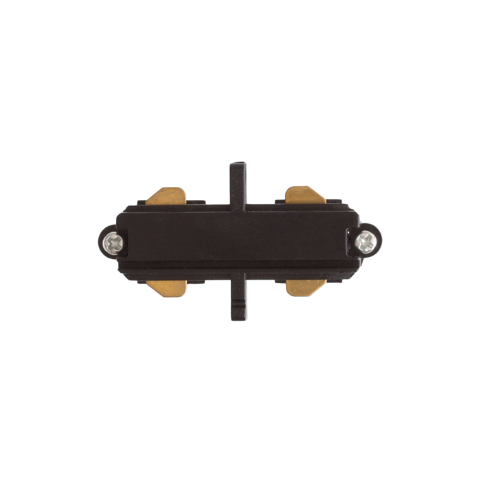 Articulație conductivă pentru șină cu un singur circuit, 1F conector direct negru 230V