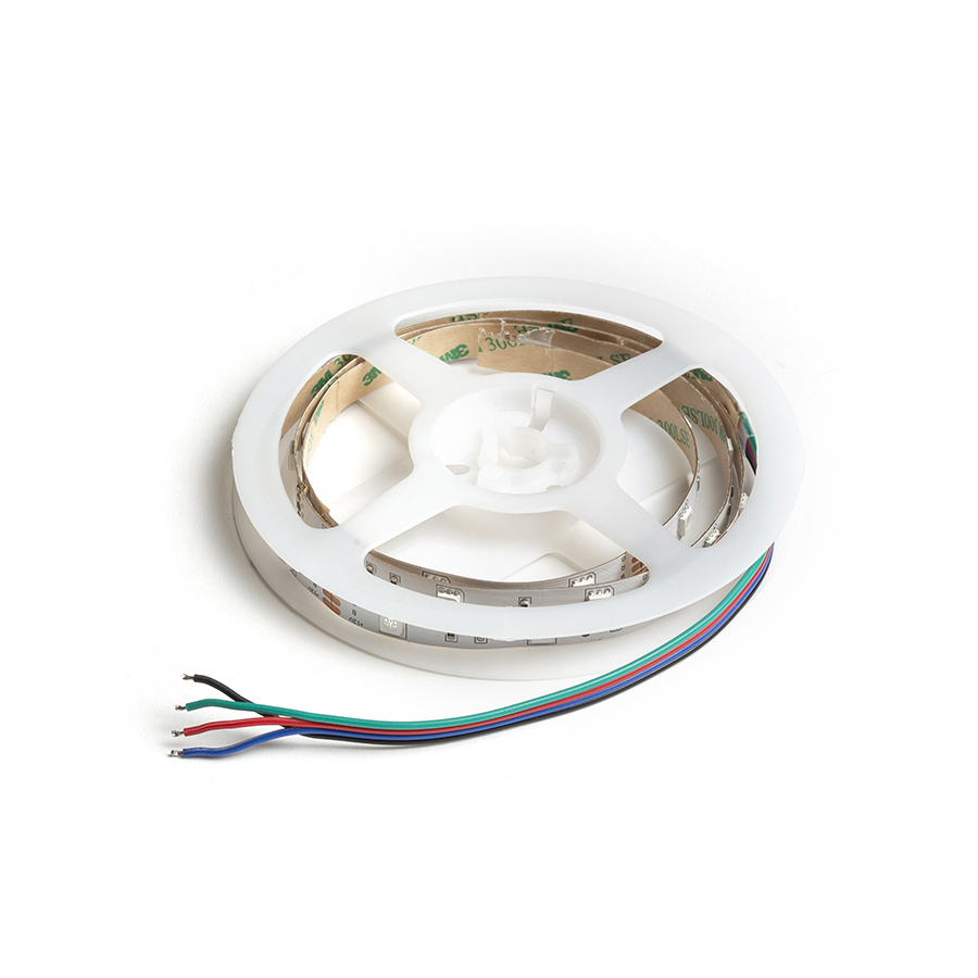 Banda LED RGB cu capacitatea de a schimba culorile, care vine in lungimi de 5 m, care poate fi, LED STRIP ORION RGB BANDA LED 5M 12V= LED 72W 120° RGB bandă LED