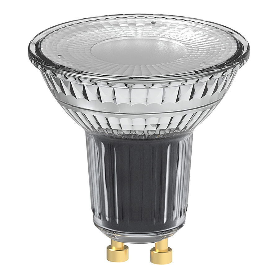 Bec LED 230V cu soclu GU10, OSRAM PAR16 DIMM 230V GU10 LED EQ80 120° 2700K surse 6.9
