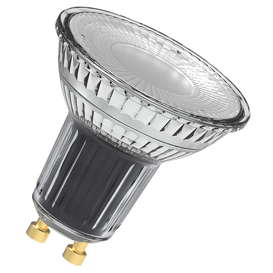 Bec LED 230V cu soclu GU10, OSRAM PAR16 DIMM 230V GU10 LED EQ80 120° 2700K surse 6.9