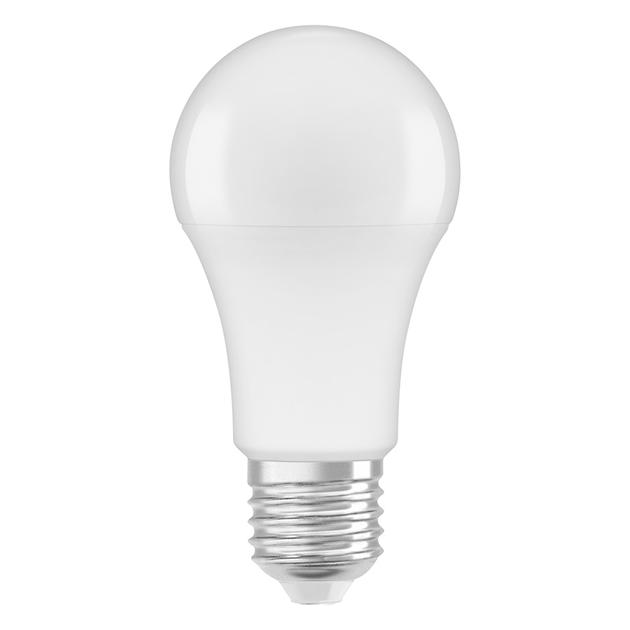 Becuri LED din plastic reciclat cu un impact redus asupra mediului in timpul productiei, OSRAM Classic A RECYCLED 230V E27 EQ100 2700K