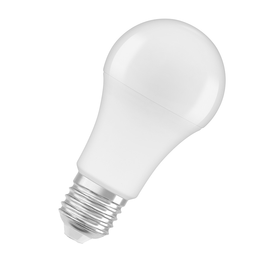 Becuri LED din plastic reciclat cu un impact redus asupra mediului in timpul productiei, OSRAM Classic A RECYCLED 230V E27 EQ100 2700K