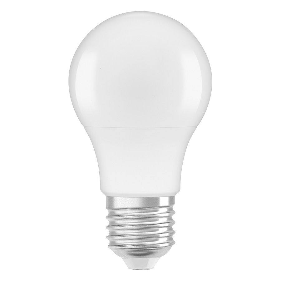 Becuri LED din plastic reciclat cu un impact redus asupra mediului in timpul productiei, OSRAM Classic A RECYCLED 230V E27 EQ60 2700K