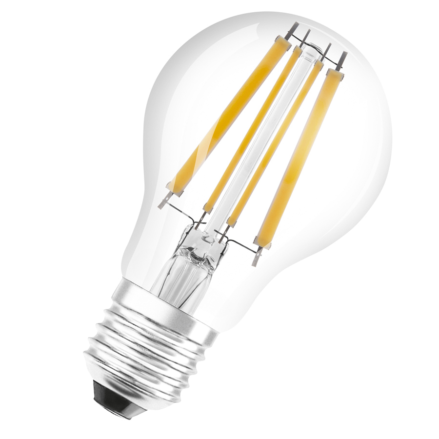 Bec LED cu filet E27, OSRAM Retrofit Classic A DIMM clar 230V EQ100 2700K