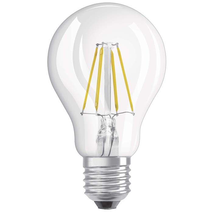 Bec LED cu filet E27, OSRAM Retrofit Classic A DIMM clar 230V EQ40 2700K