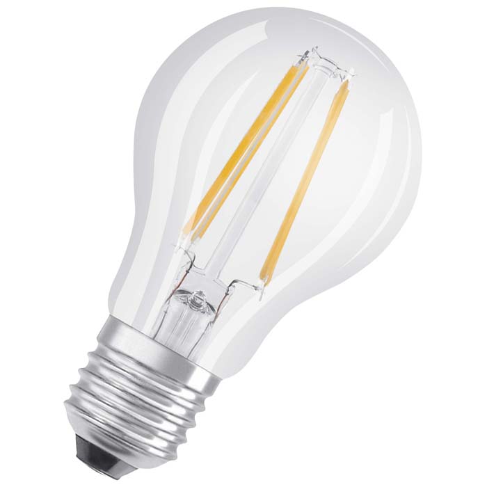 Bec LED cu filet E27, OSRAM Retrofit Classic A DIMM clar 230V EQ60 2700K