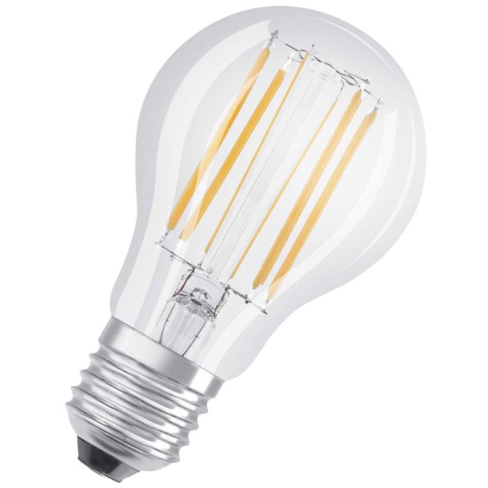 Bec LED cu filet E27, OSRAM Retrofit Classic A DIMM clar 230V EQ75 2700K
