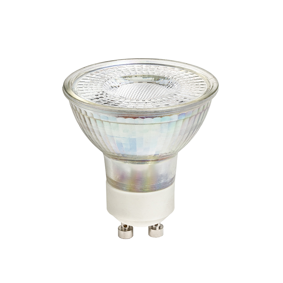 Bec LED 230V cu soclu GU10, GAMMA DIMM 230V GU10 LED EQ35 38° 3000K surse