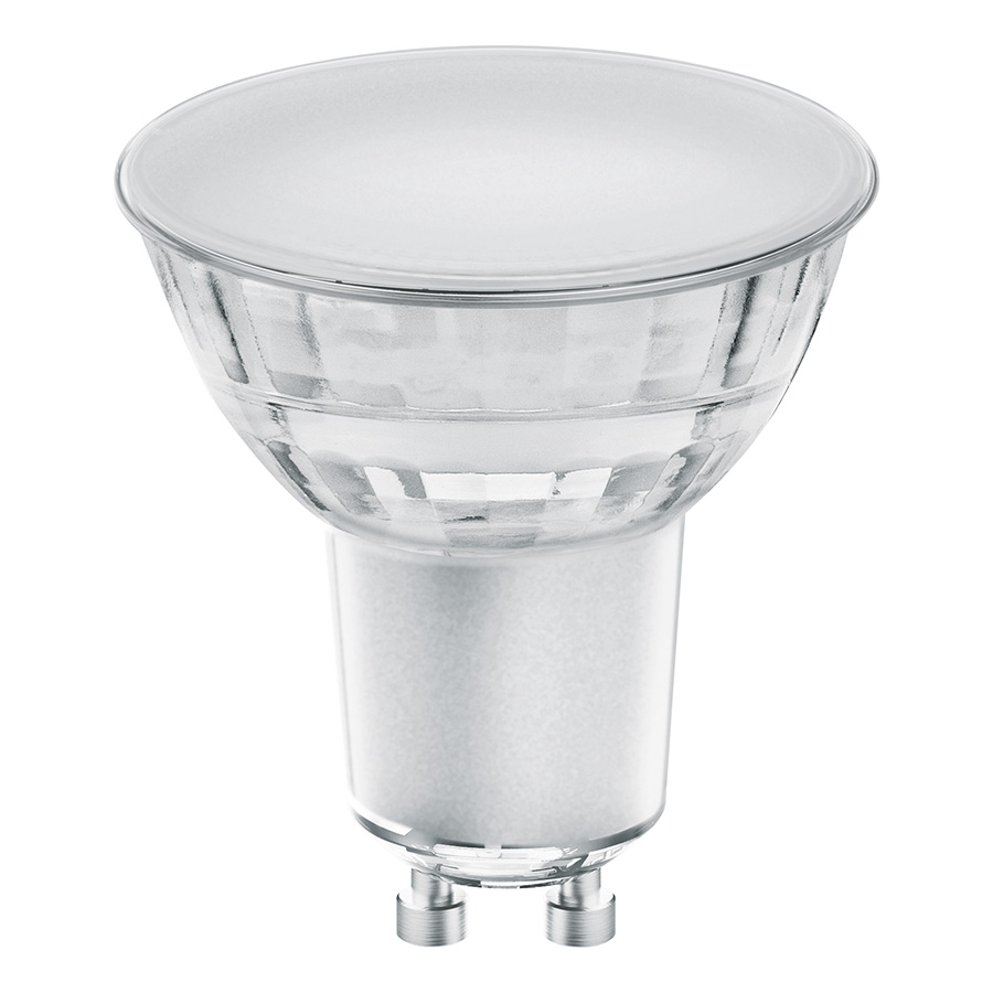 Bec LED 230V cu soclu GU10, OSRAM PAR16 DIMM 230V LED GU10 EQ35 120° 2700K surse 4.1
