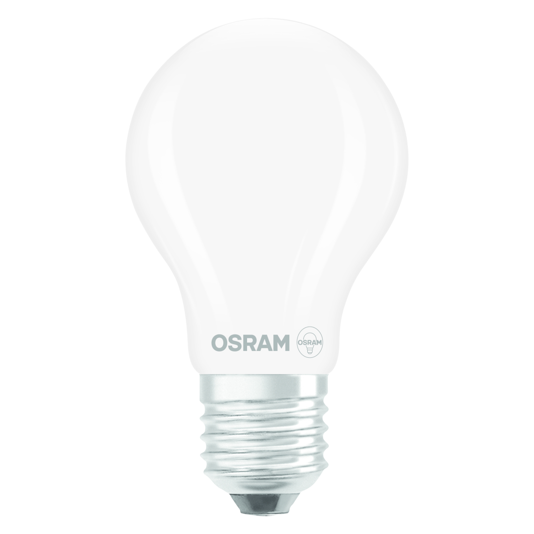 LED bec cu filet E27, OSRAM Classic A DIMM sticlă opal 230V EQ100 4000K