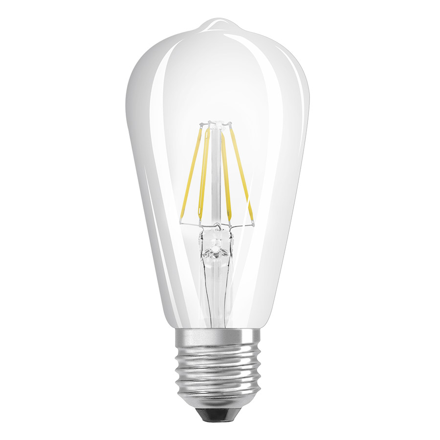 Bec LED E27, OSRAM Retrofit Edison clar 230V EQ40 2700K