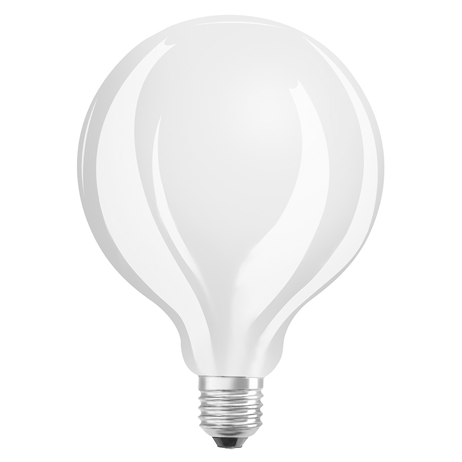 Bec LED Glob E27, OSRAM Retrofit Globe 125 mat 230V EQ100 2700K
