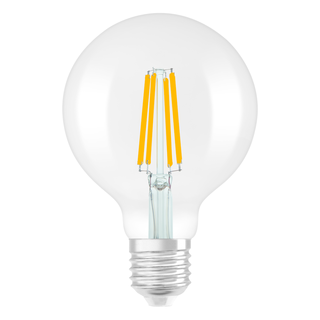 Bec LED Glob E27, OSRAM Retrofit Globe 95 clar 230V EQ75 2700K