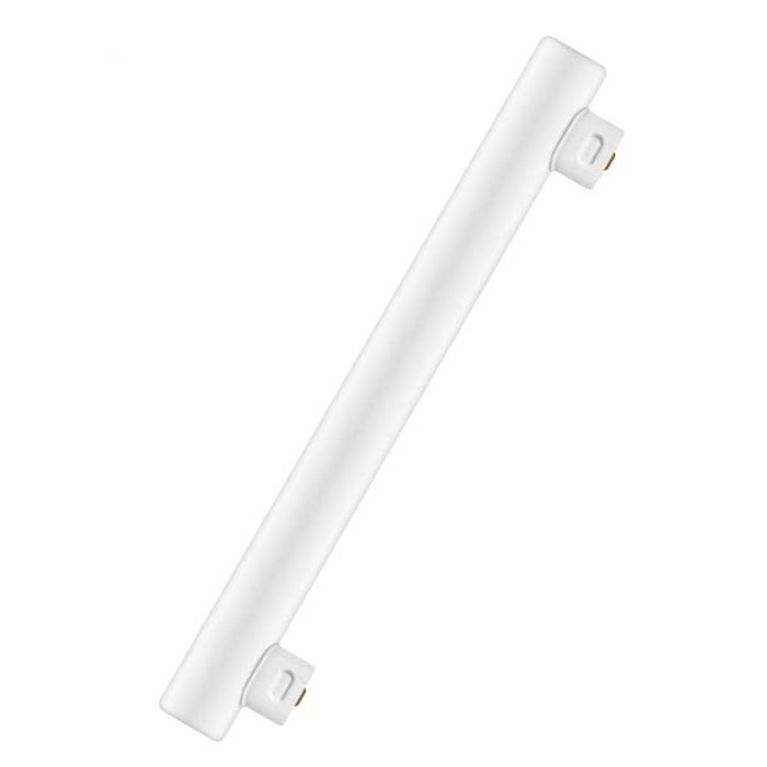 Bec LED linear pentru două duli S14s, OSRAM LEDINESTRA 2P 30 DIMM mat 230V EQ27 2700K