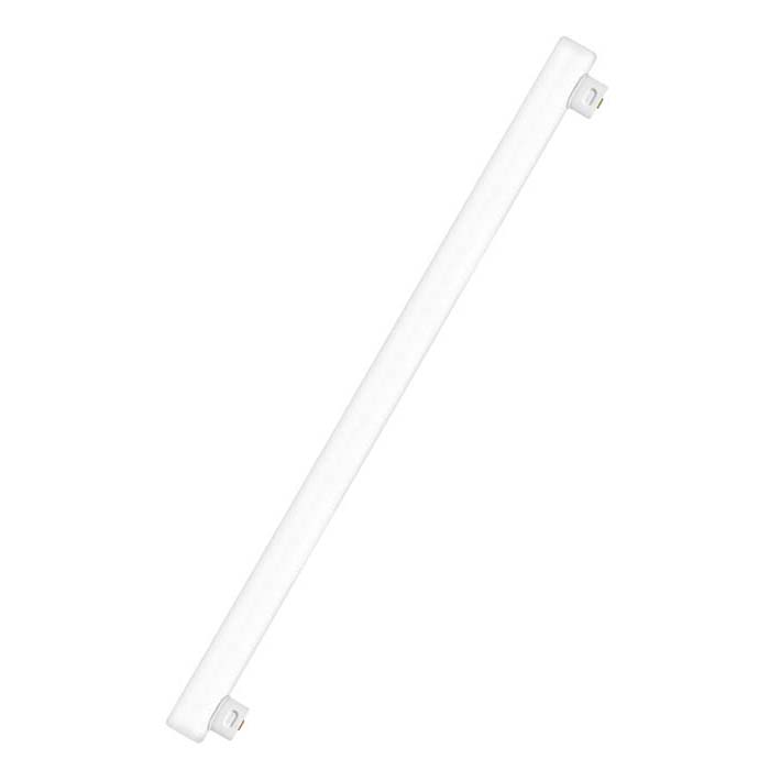 Bec LED linear pentru două duli S14s, OSRAM LEDINESTRA 2P 50 DIMM mat 230V EQ40 2700K