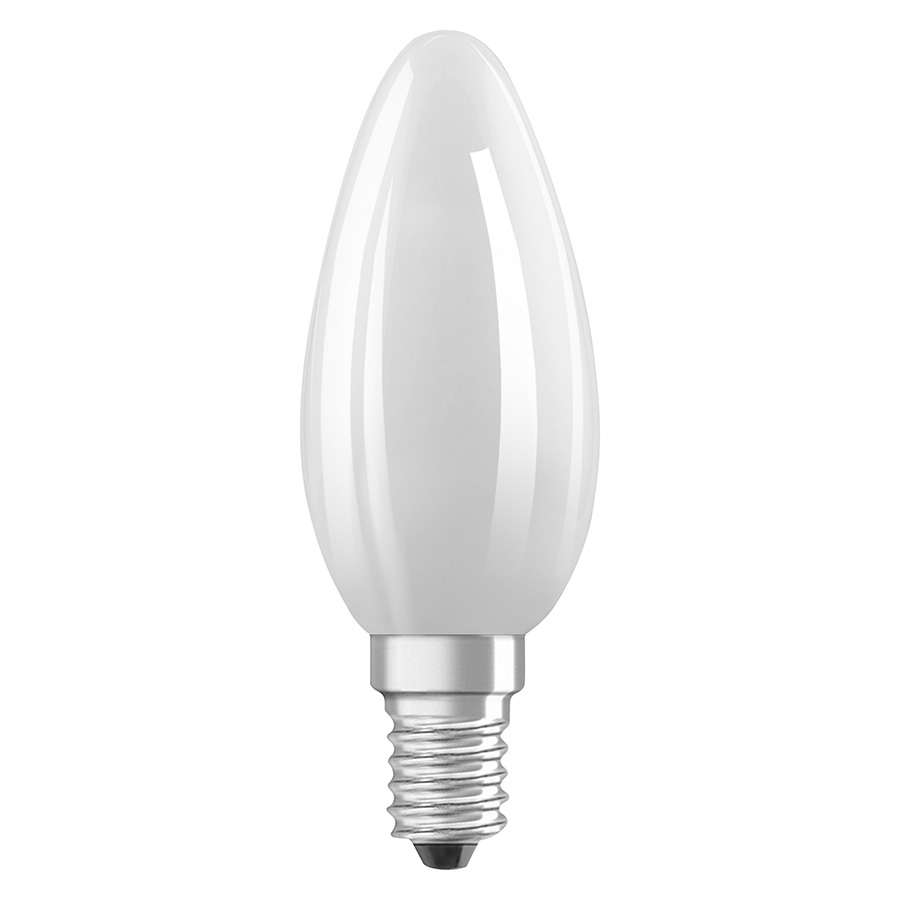 Bec LED lumânare cu soclu E14, OSRAM Retrofit DIMM mat 230V EQ60 2700K