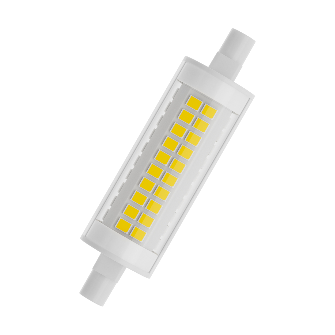 LED bec bun in loc de becuri cu halogen cu fasung R7s cu lungime de 78 mm, OSRAM SLIM LINE 78mm clar 230V EQ75 2700K
