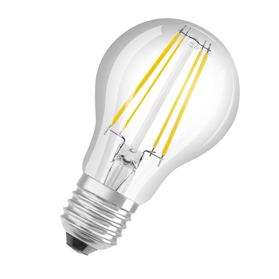 Eficienta energetica foarte mare, avand in acelasi timp o putere de lumina ridicata, OSRAM ULTRA ECONOMY 210lm/W Classic A clar 230V E27 LED EQ60 3000K