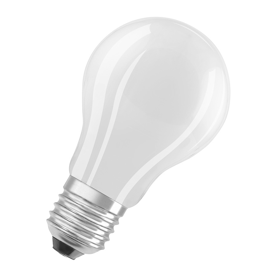 Eficienta energetica foarte mare, avand in acelasi timp o putere de lumina ridicata, OSRAM ULTRA ECONOMY 210lm/W Classic A mat 230V E27 LED EQ60 3000K