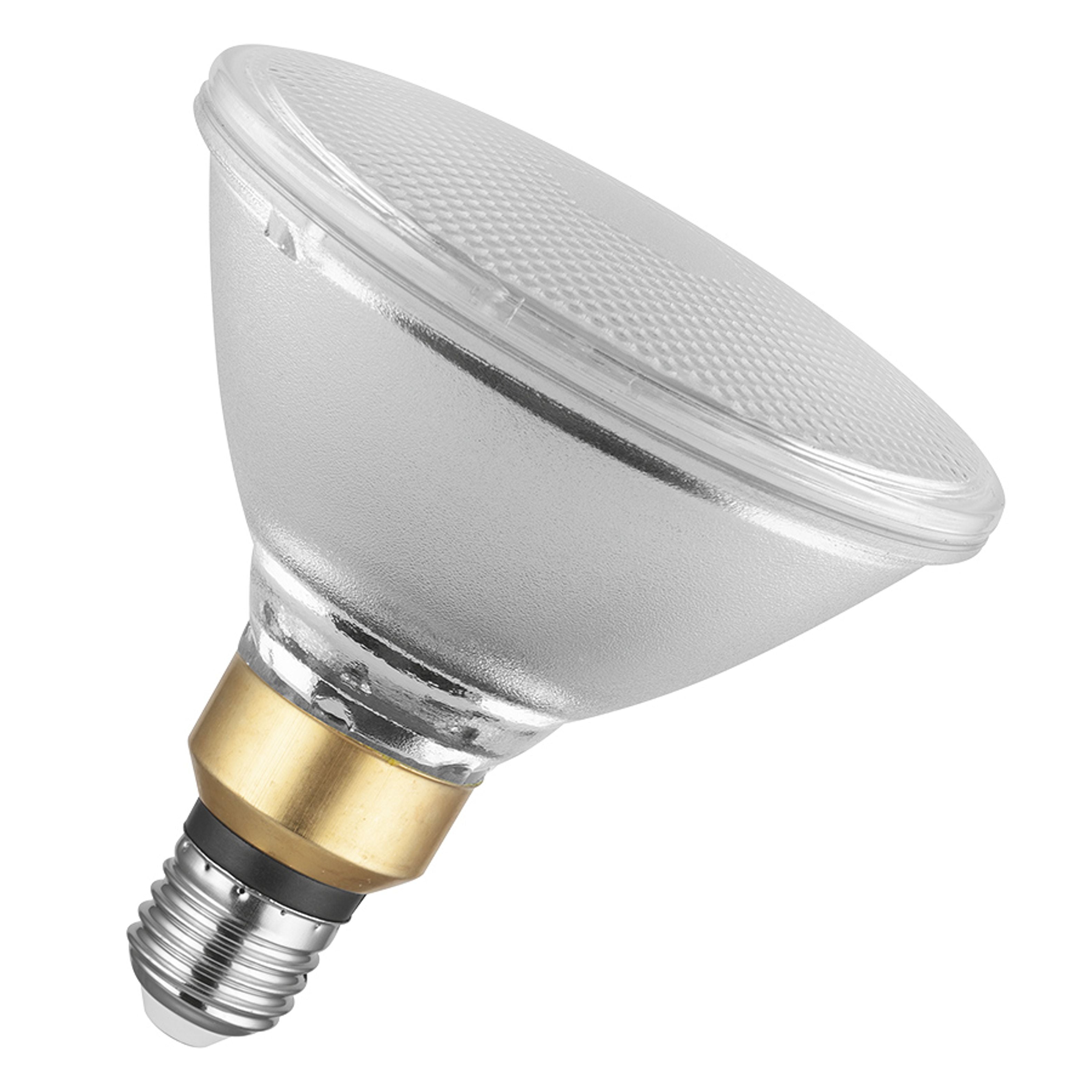 Bec reflector LED cu soclu E27, OSRAM ADV PAR38 DIMM 230V E27 LED EQ120 30° 2700K surse 15.2