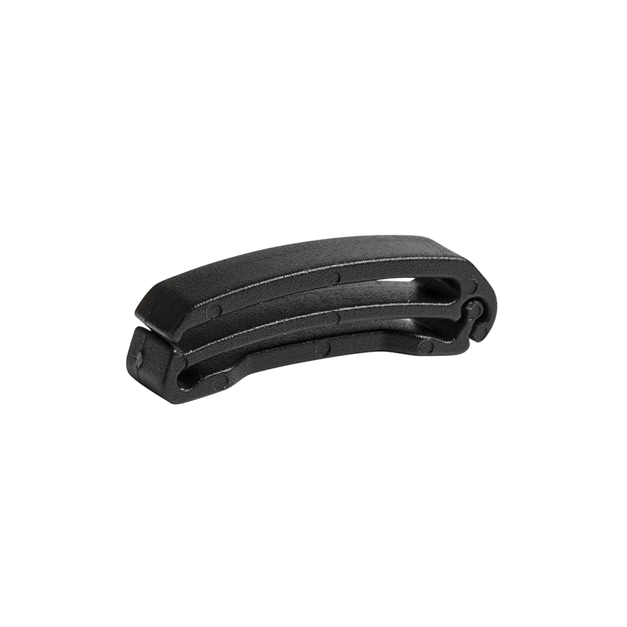 Clip de capat pentru WAVE 24V= banda textila, WAVE de negru
