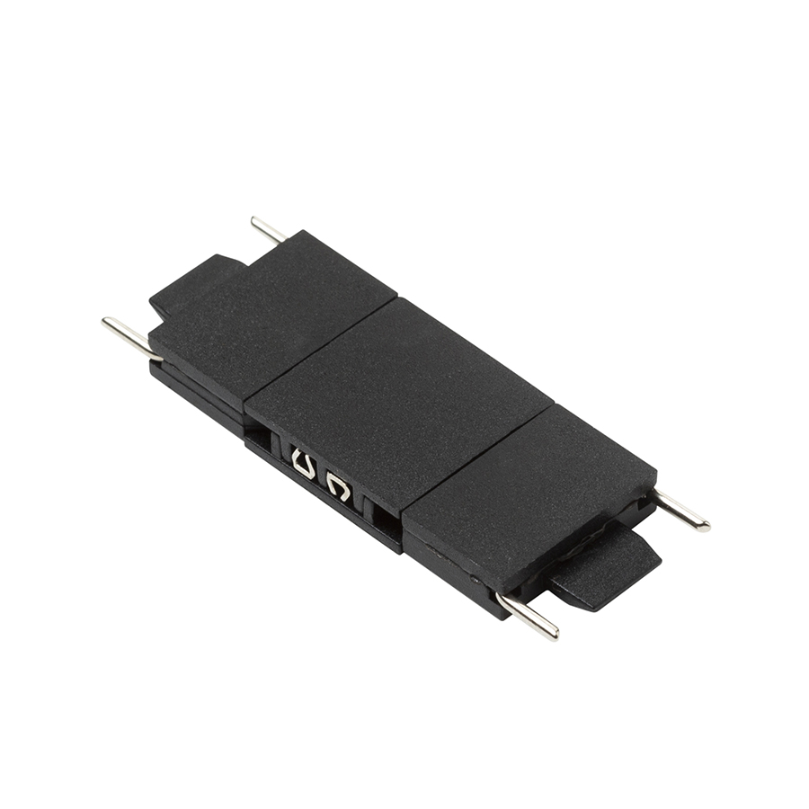 Imbinare dreapta cu alimentare pentru sistemul de senile VEGA 24V, VEGA conector direct negru 24=