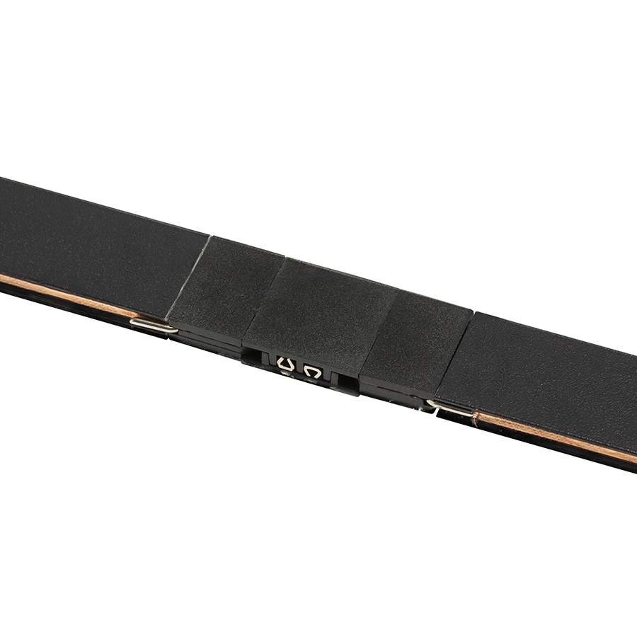 Imbinare dreapta cu alimentare pentru sistemul de senile VEGA 24V, VEGA conector direct negru 24=