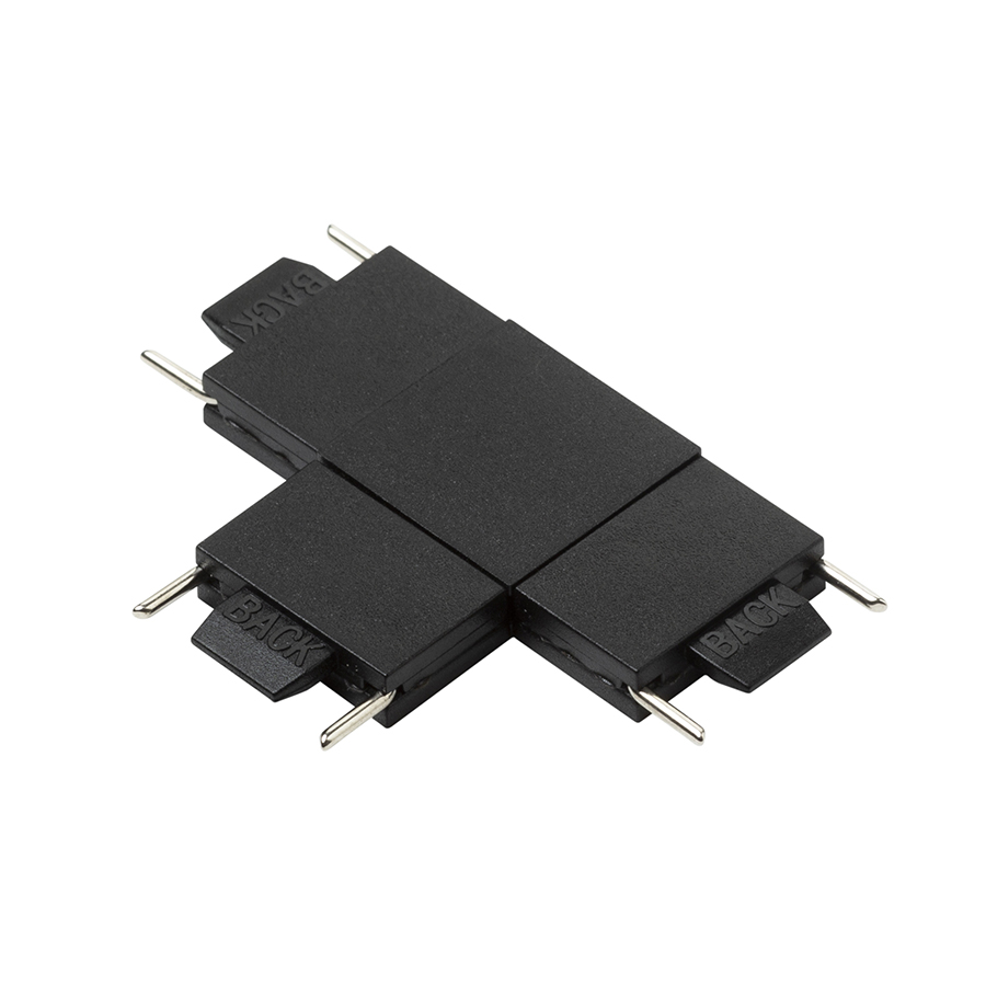 Conector in T pentru sistemul de cale VEGA 24V, VEGA T negru 24=