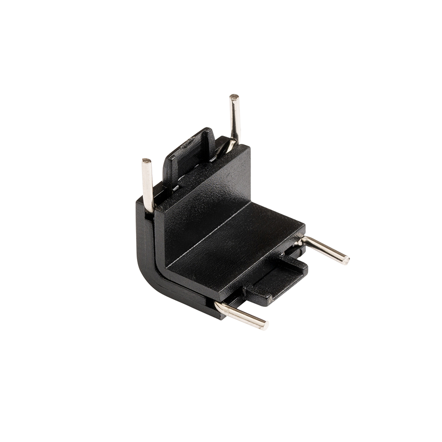 Conector L 90 pentru sistemul de cale VEGA 24V, VEGA 90 L negru 24=