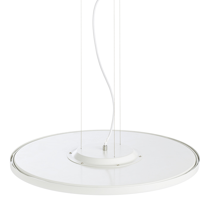 Corp de de iluminat metalic suspendat cu LED diode elegant, MONETA DIMM alb 230V 36W 3000K