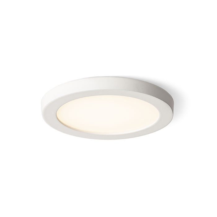 Corp de iluminat circuit foarte subțire pentru LED-uri cu intensitate mare, HUE R 9 DIMM incastrat alb 230V LED 6W 3000K